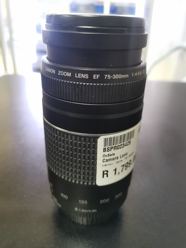 Canon Lens 75-300mm