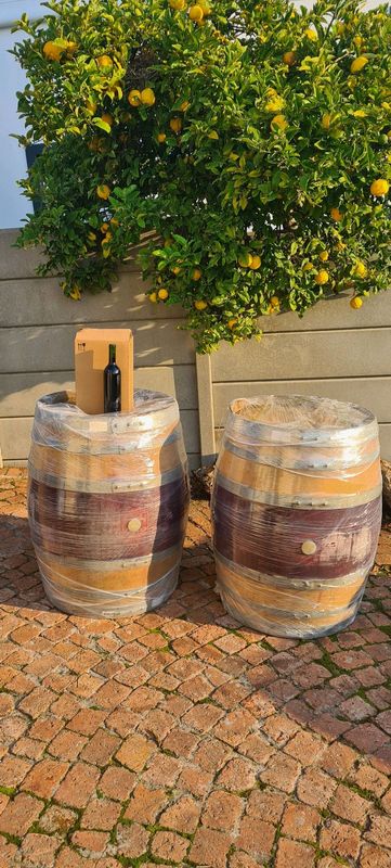 Stunning French oak wine barrels 225litre