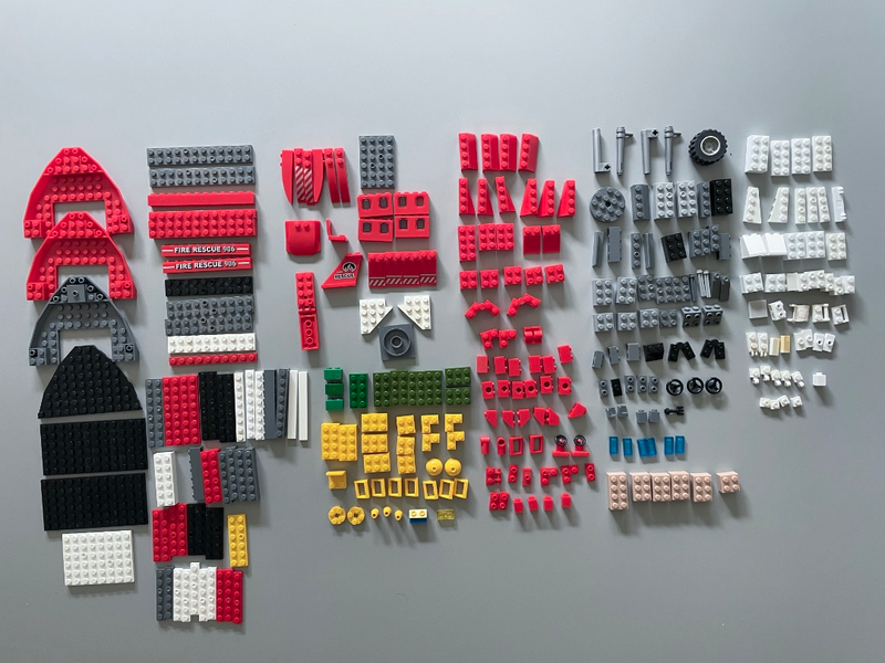 Parts lot: non Lego blocks 1
