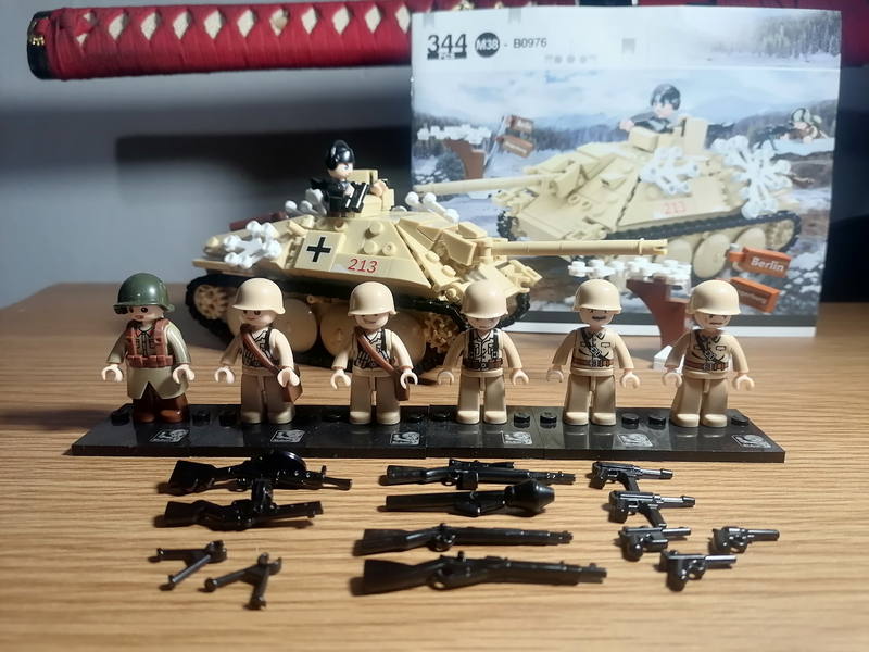 Sluban Tank Destroyer and Infantry