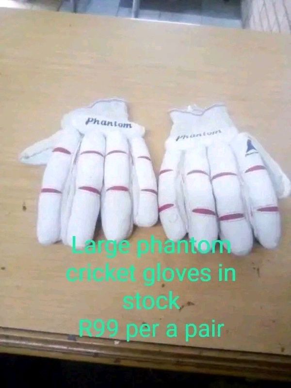 Phantom cricket gloves