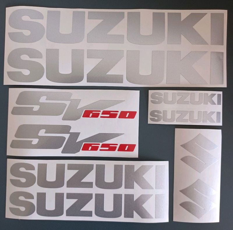 Suzuki SV 650S / 650 decals stickers graphics kits
