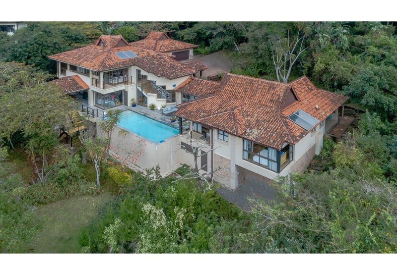 R15 700 000 plus Vat for this modern contemporary Zimbali home and the call of the Fish Eagles