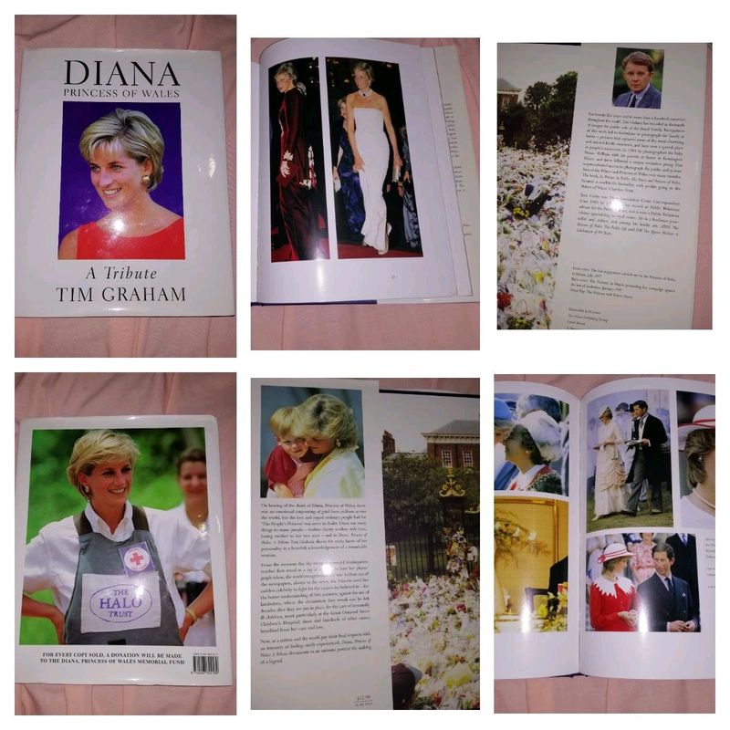 Book R250Diana Princess of Wales: A Tribute Tim GrahamPublished by Welcome Rain Book, New York