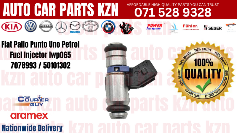 Fiat Palio Punto Uno Petrol Fuel Injector Iwp065 7078993 / 50101302