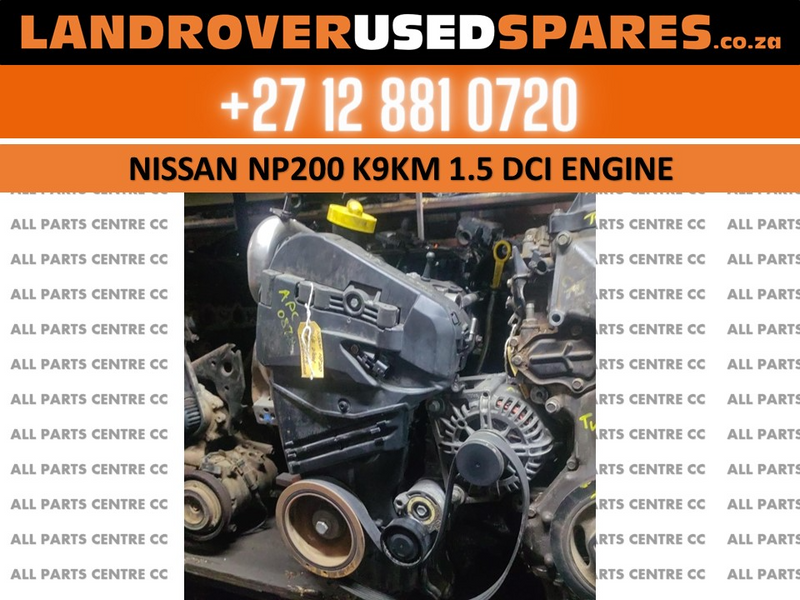 Nissan NP200 K9KM 1.5 diesel engine for sale