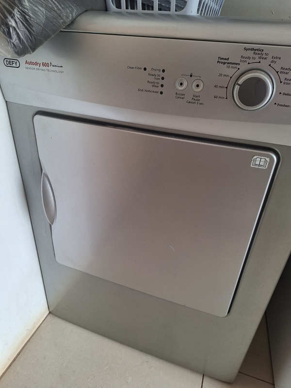 Washing machine, tumble dryers