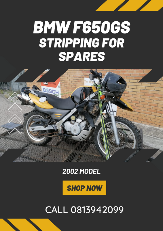BMW F650GS 2002 FUNDERO STRIPPING FOR SPARES
