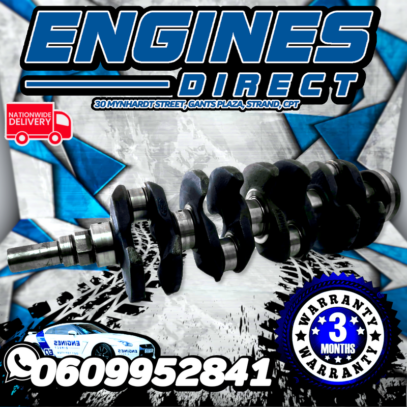 Ford 1.4 Focus and Fiesta FXJA-FXJB Crankshaft Available at Engines Direct Strand