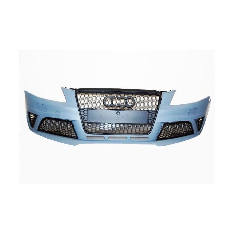 Audi a4 b8 08 11 rs style front bumper w grille