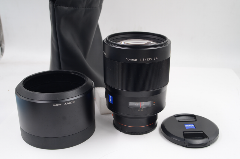 Carl Zeiss SONNAR: 135mm F1.8 lens in Sony Alpha mount