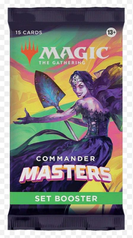 Magic: the gathering - Commander Masters Set booster double pack.