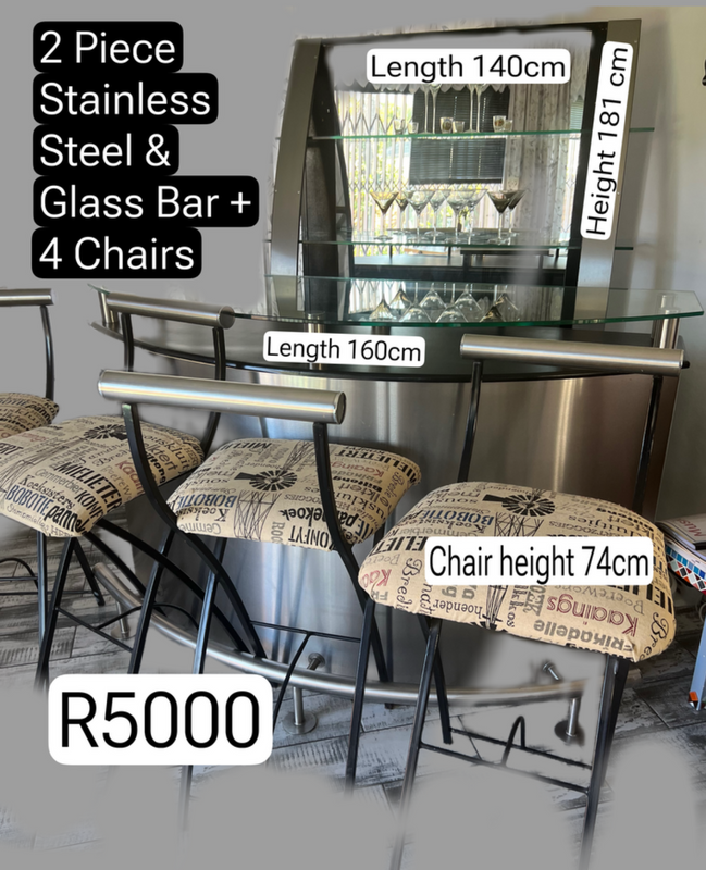 Home Bar Units and Chairx