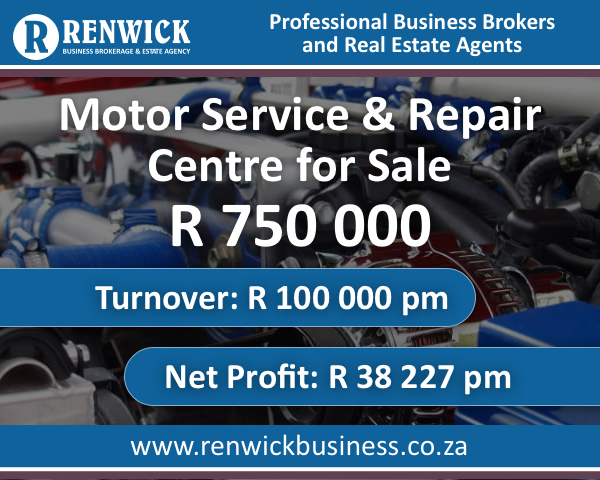 Business for Sale: Motor Service &amp; Repair Centre