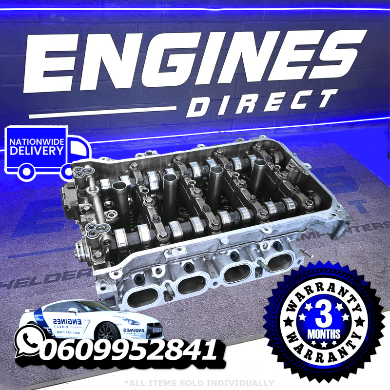 Toyota 1.6 VVTi Auris 1ZR-FE Complete Cylinder Head Available at Engines Direct Helderberg