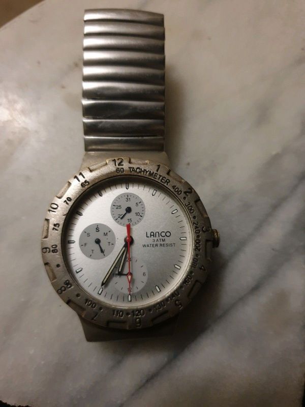 Men&#39;s vintage &#34;lanco&#34; wrist watch ⌚