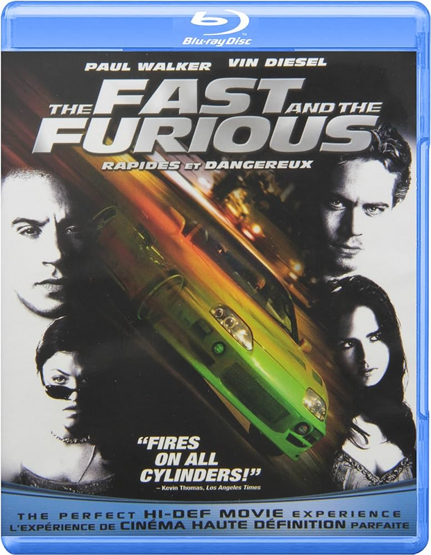 Fast and Furious Blu-Ray Movies
