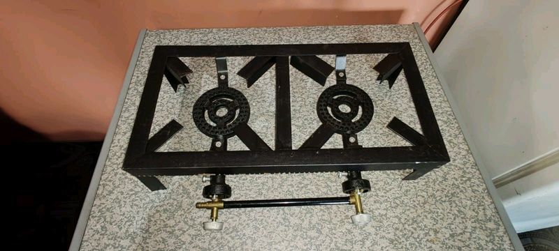 2 plate table top gas stove (24cmx48cm)