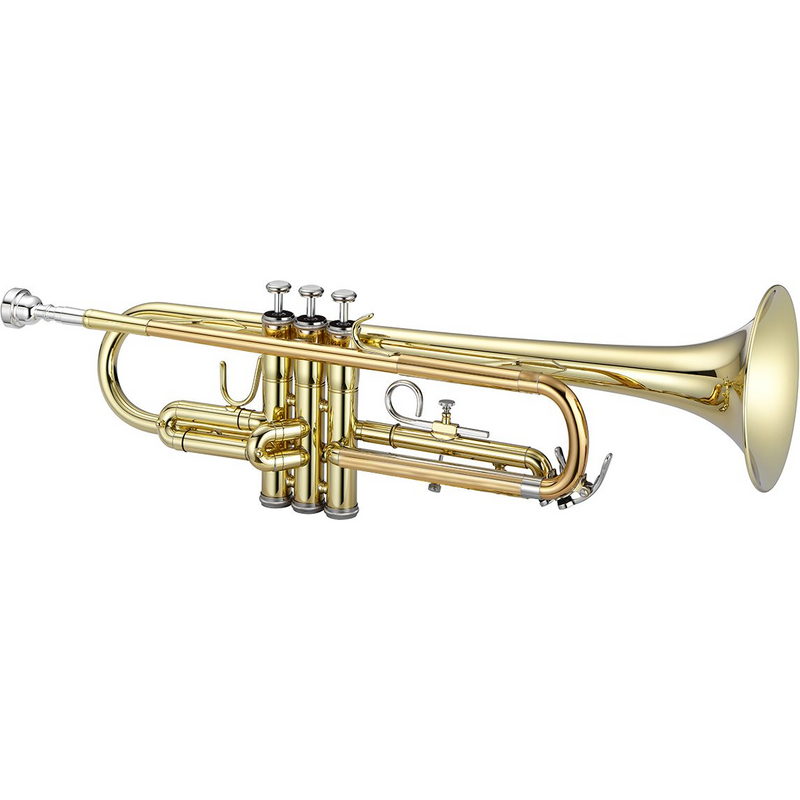 Zeff Trumpet3-Valve Lacquer-Plated Bb Trumpet
