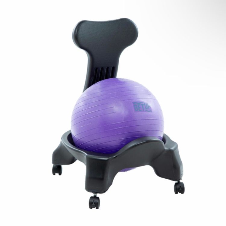 SOLD - Brand new GetUp Mindlock Balance Chair - Black/Purple