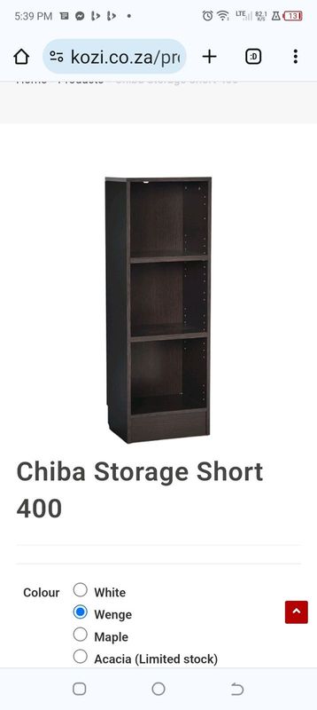 RTA Furniture Chiba Storage Range from only r723!! April special on Gauteng deliveries!!!!!