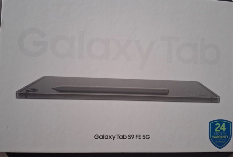 Samsung galaxy tab S9 FE 5G  brand new open box