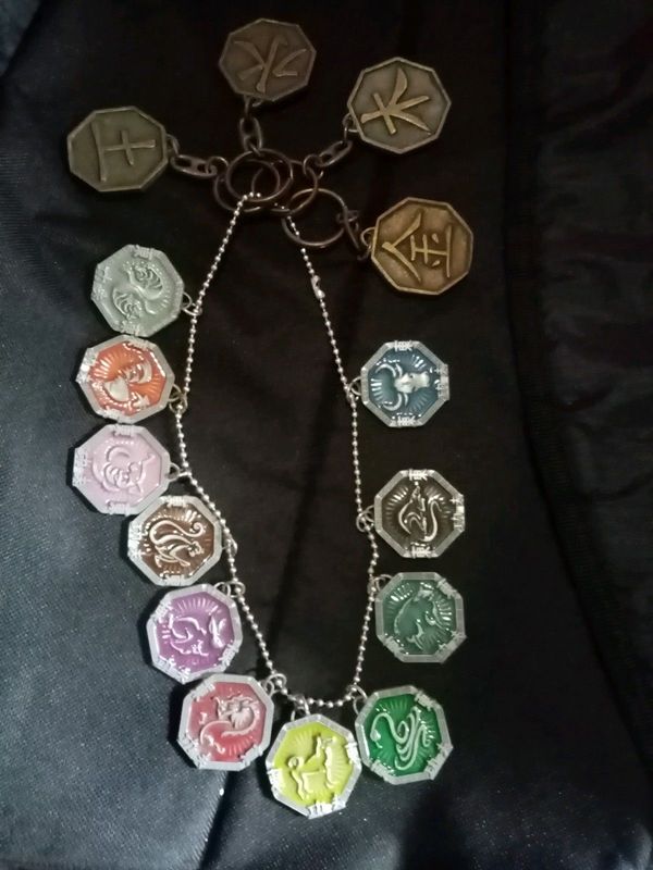 11 x talisman zodiacal jackie chan adventures chinese amulet medals