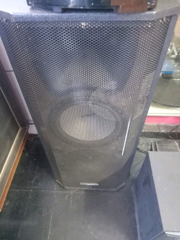 Omega Disco Speakers