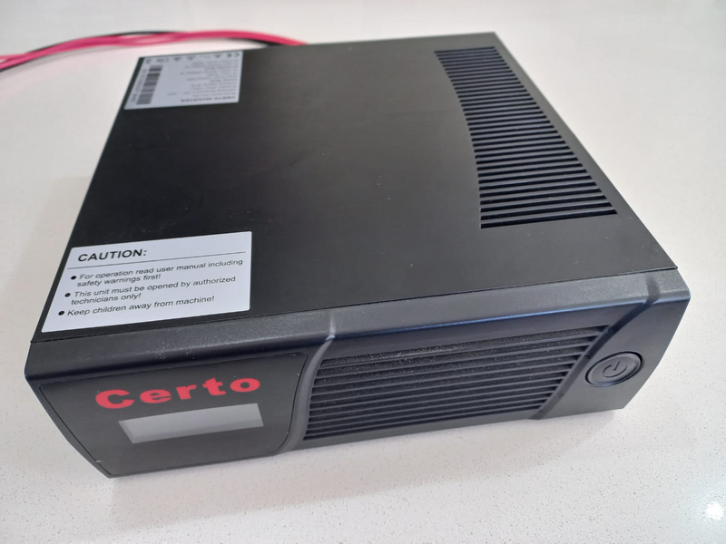 Certo Inverter with Backup Battery