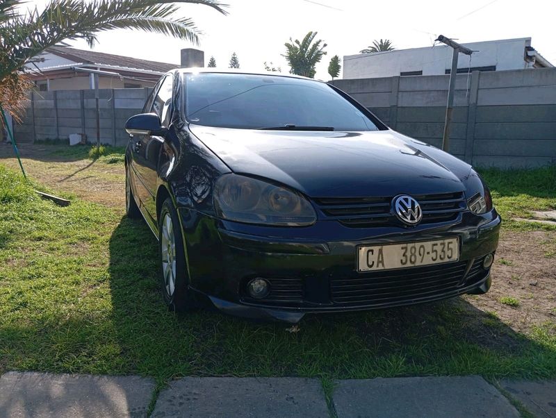 Black 2006 golf 5 2.0 fsi