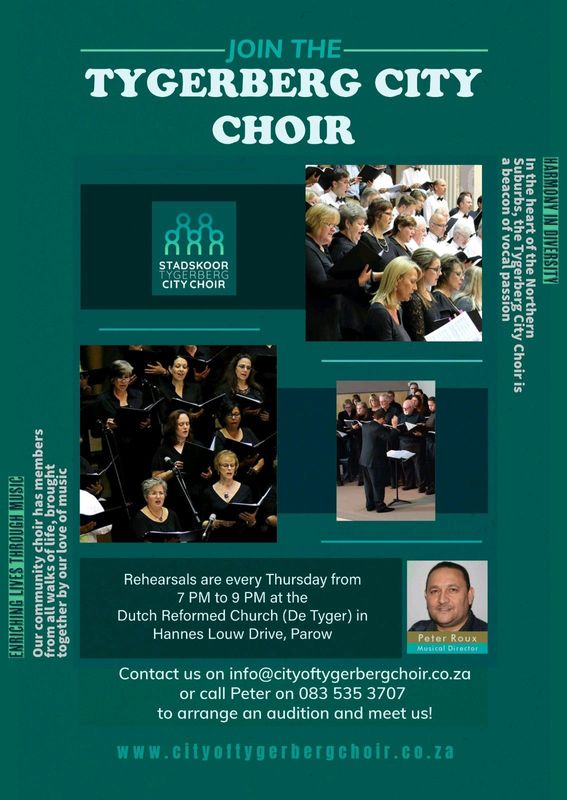 Join the Tygerberg City Choir!