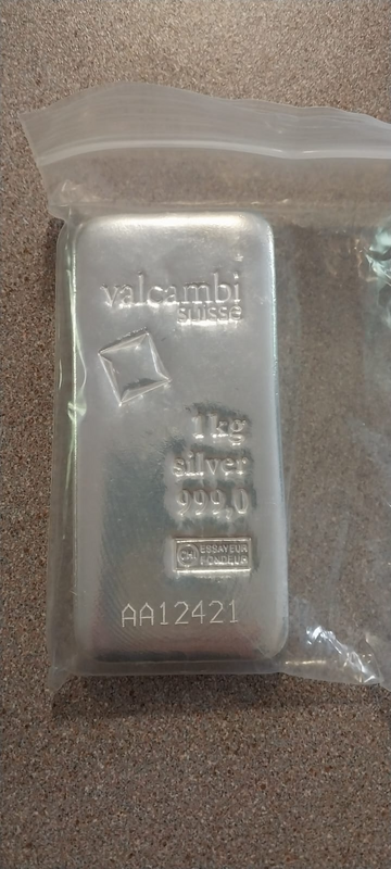 1KG Silver bullion