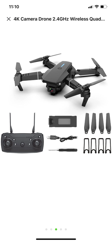 4K quadcopter drone