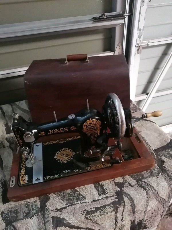 Vintage Jones sewing machine