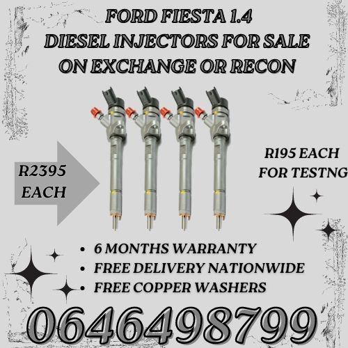 Ford fiesta 1.4 diesel injectors for sale on exchange