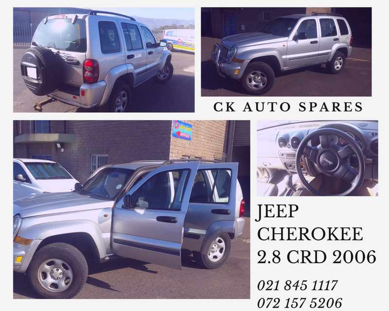 Jeep Cherokee 2.8 crd 2006 spares for sale