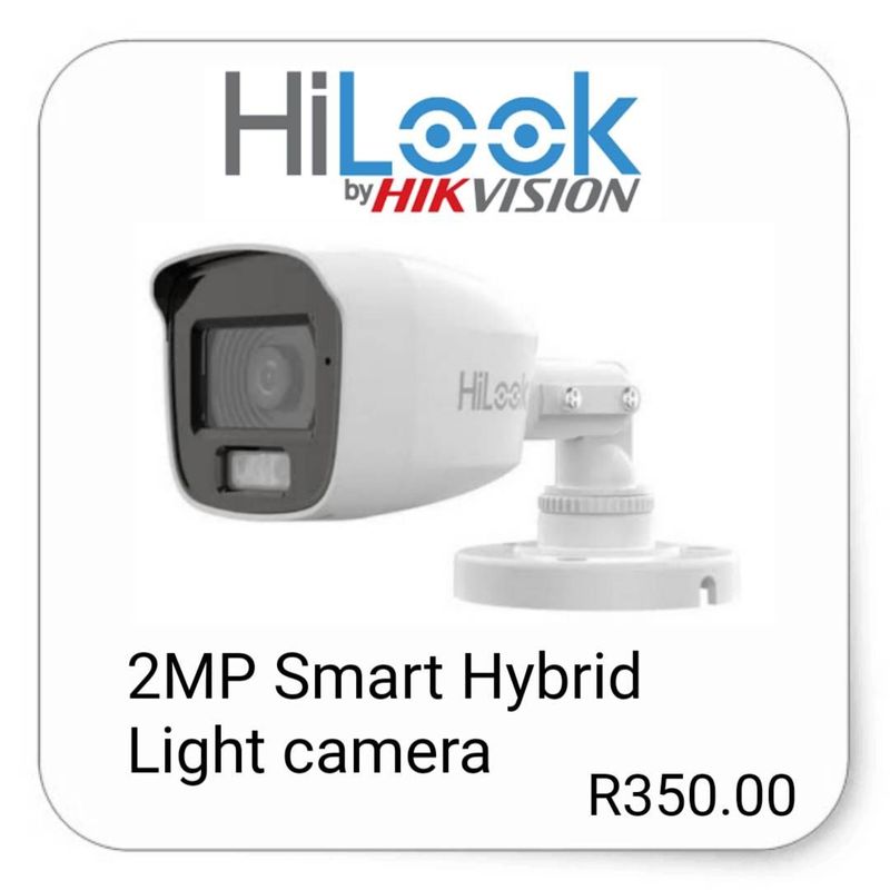 HiLook 2MP Smart Hybrid Light cameras