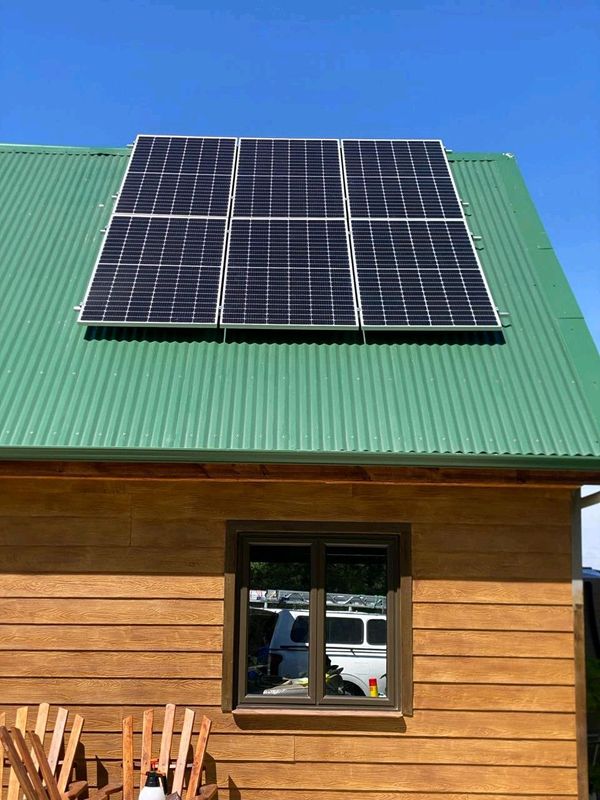 Solar panels installation