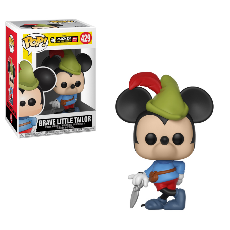 Funko Pop! Disney 429: Mickey&#39;s 90th Birthday - Brave Little Tailor Vinyl Figure (new)
