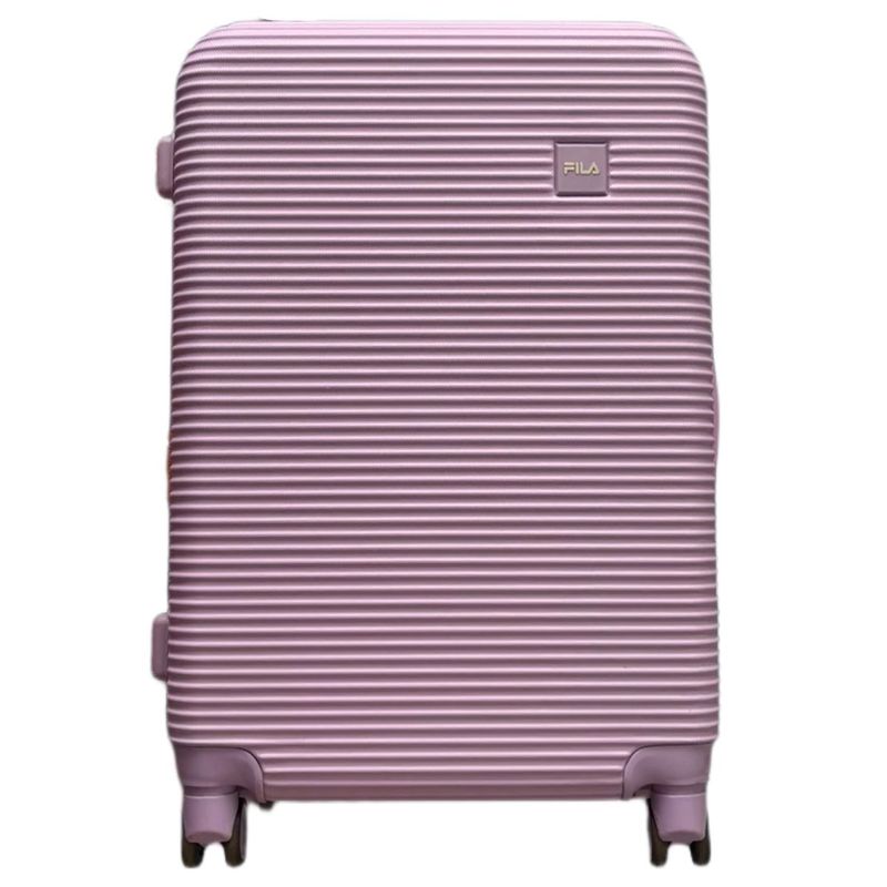 purple fila suitcase
