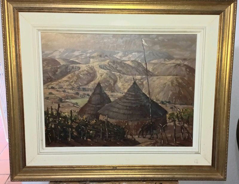Urgent Nils Anderson Oil painting
