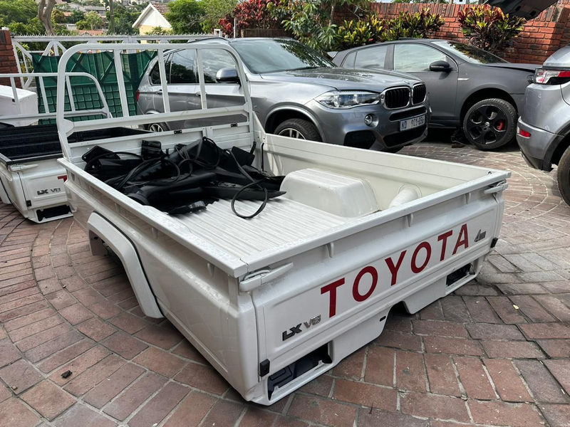 Toyota Land Cruiser Bins | Brand New With Tailgate - WHITE