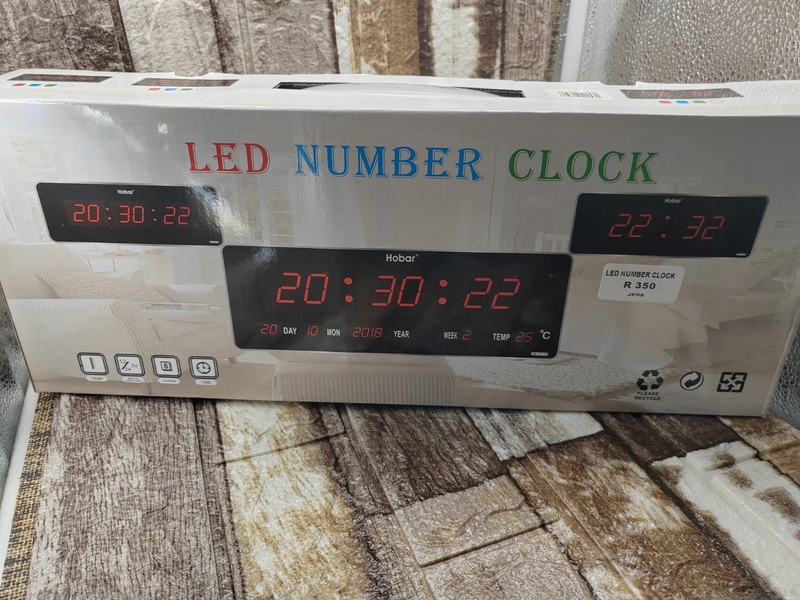 LED NUMBER CLOCK