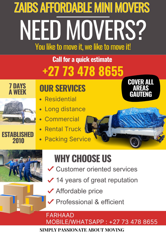 Moving or need a delivery