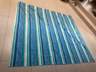 4.6m Wide taped  Curtains x 2