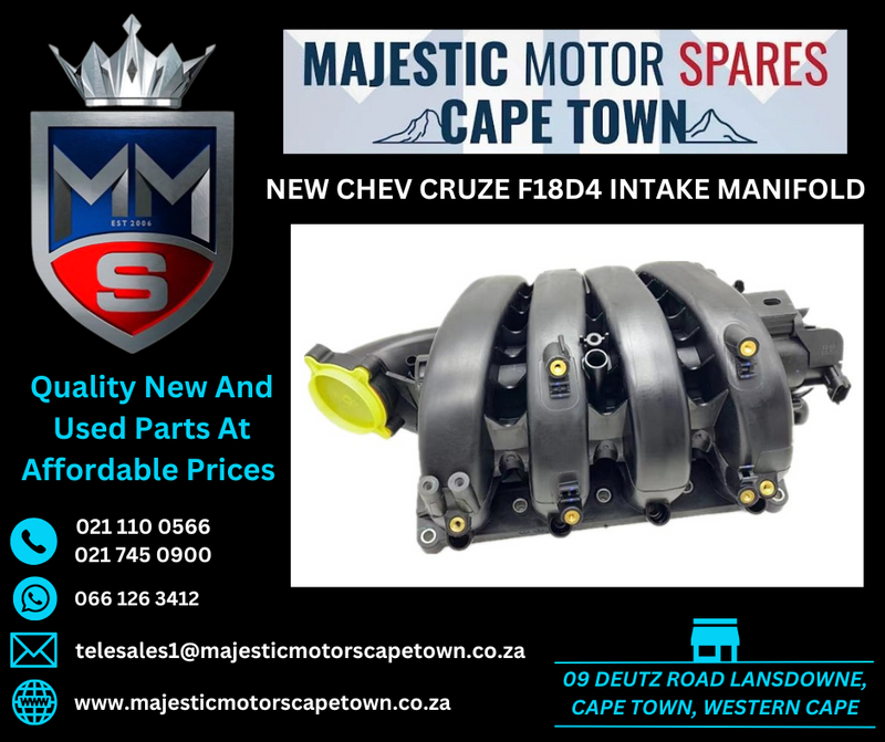 NEW CHEV CRUZE F18D4 INTAKE MANIFOLD FOR SALE