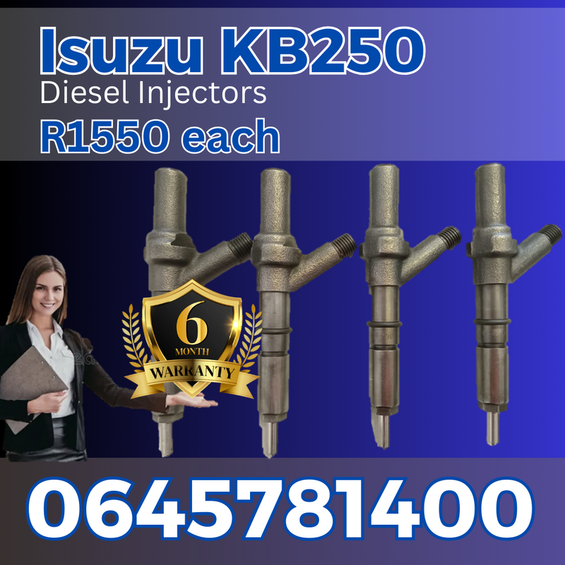Isuzu KB250 diesel injectors for sale
