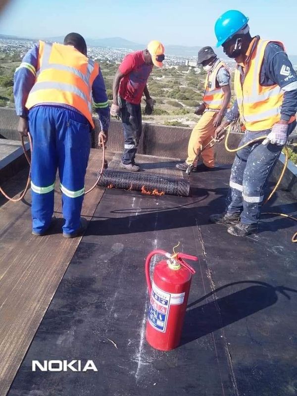 IS YOUR ROOF LEAKING? WE DO TORCH ON WATERPROOFING AND ROOF LEAK REPAIRS.