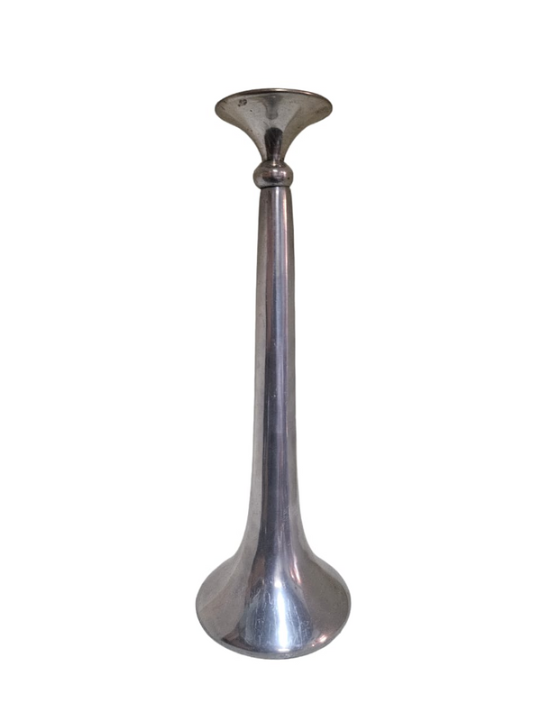 27cm Tall &amp; Elegant Silver Candle Stick