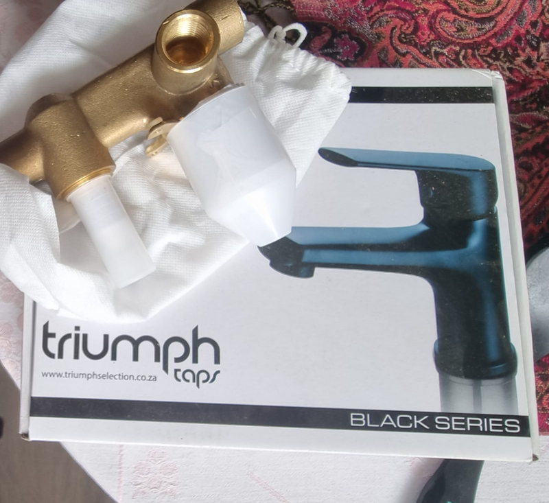Triumph Black Series Basin Mixer - Still in the box